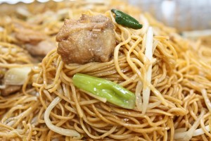 Chicken Pan Fried Noodles